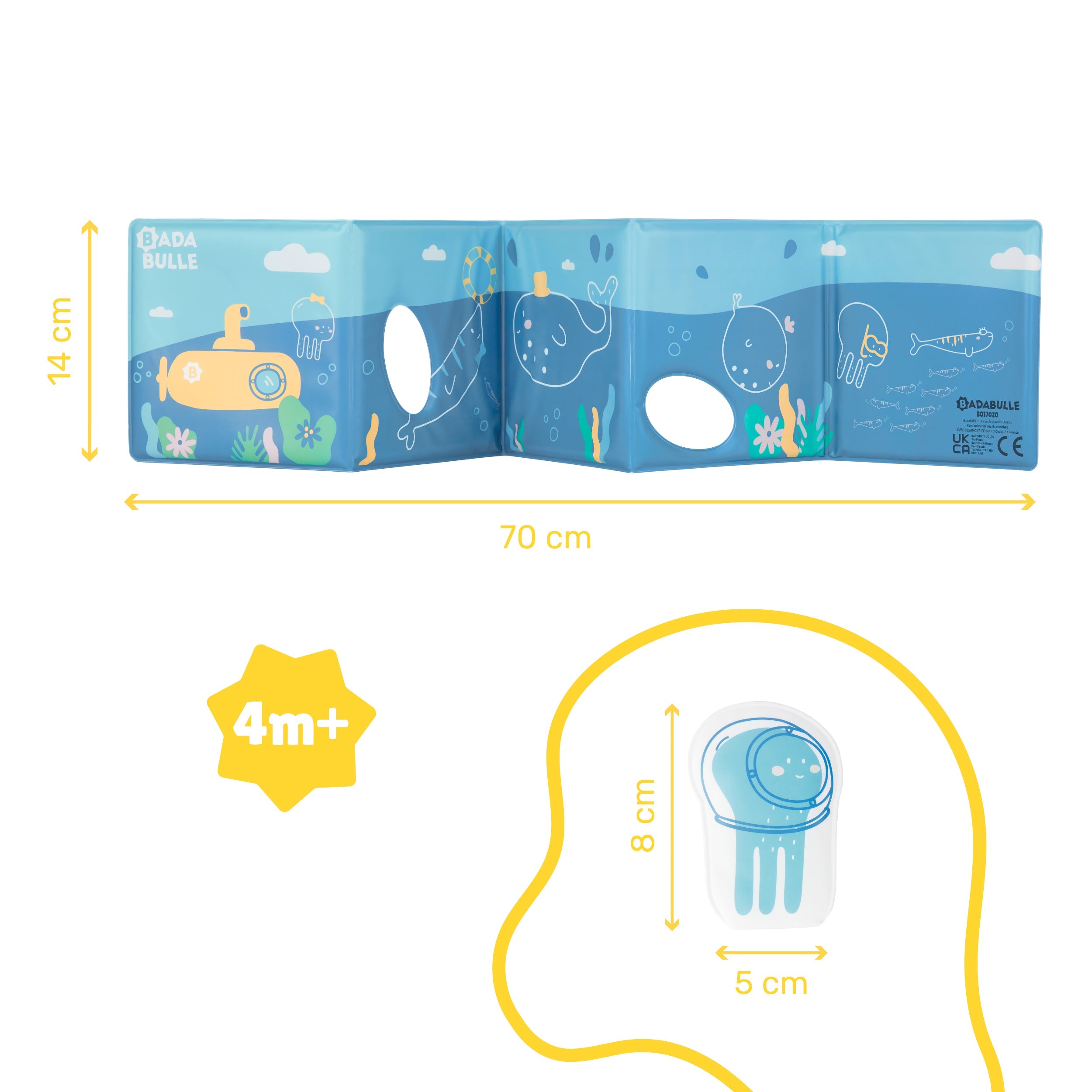 Jouets de bain pour bébé Bricolage Assemblage Piste Diapositive Ventouse  Orbites Salle de bain Douche Jouets d’eau De plage De plage Jouets d’eau  pour