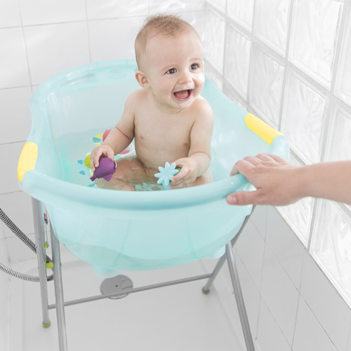 Pied support baignoire 0-6 mois tuyau vidange DBB, Vente en ligne de Baignoire  bébé