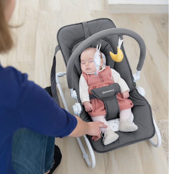 Transat pliable pour bébé: facile et pratique à transporter