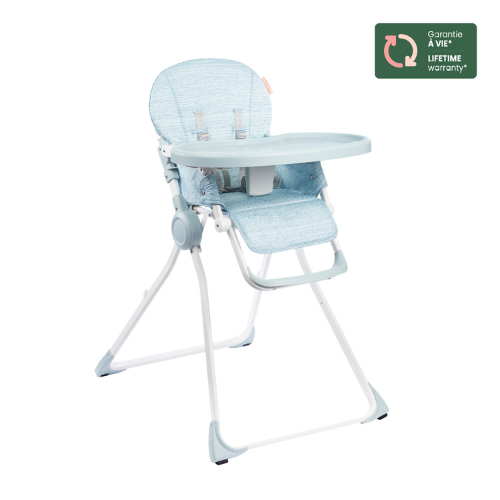 Chaise haute fixe pliable pour bébé