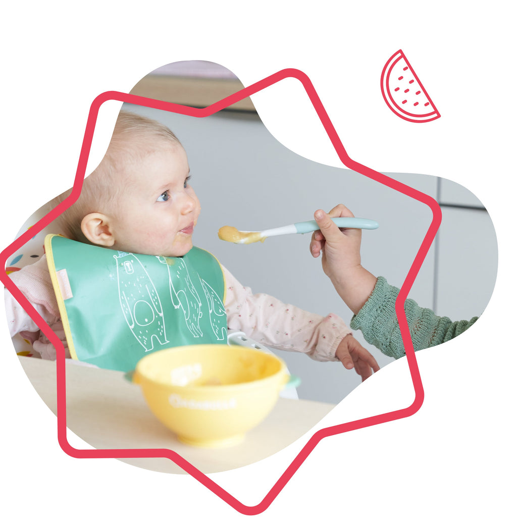Grignoteuse en Silicone pour bébé - Découverte des aliments • Cooking for  my baby