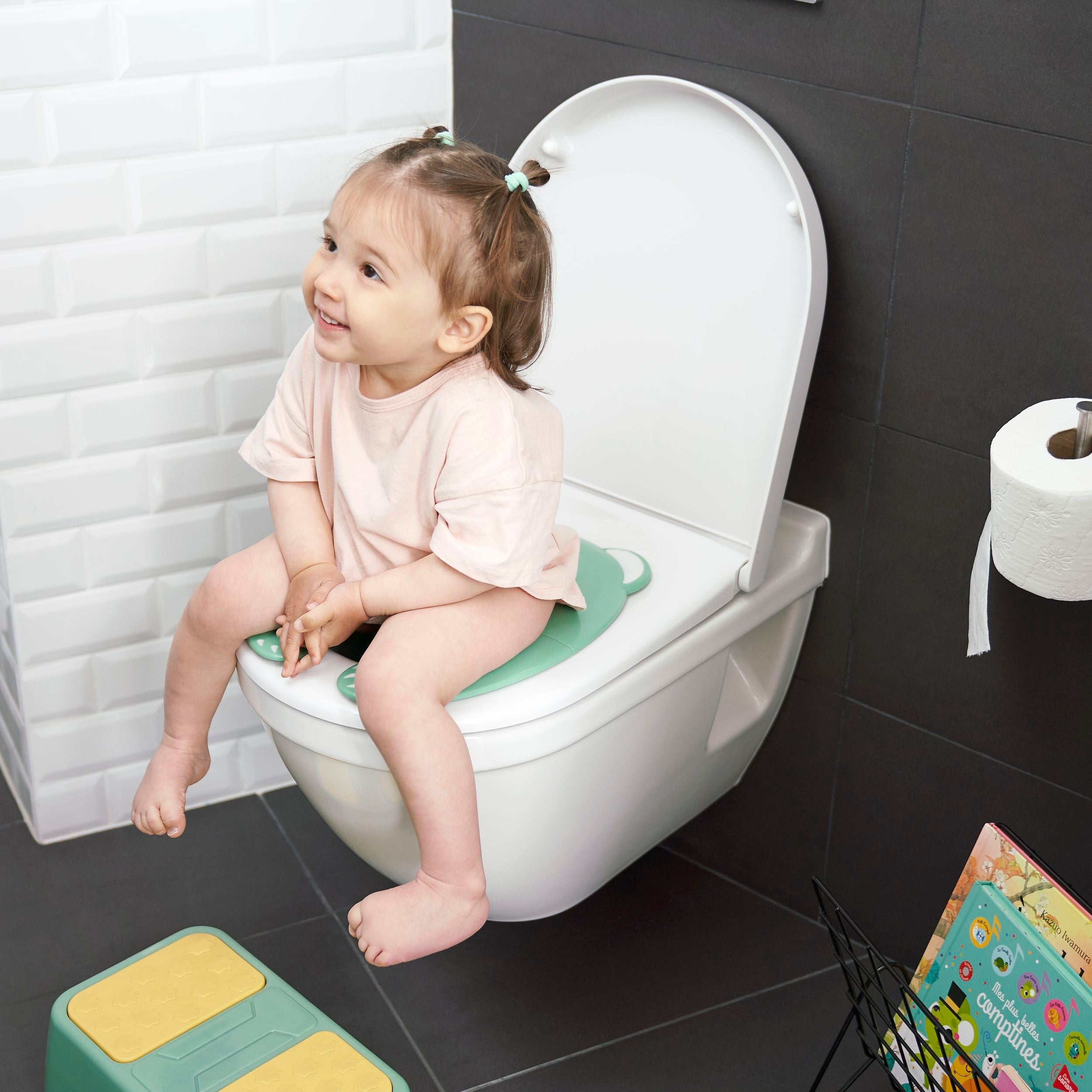 Réducteur toilette enfant - Siège WC antidérapant adaptateur