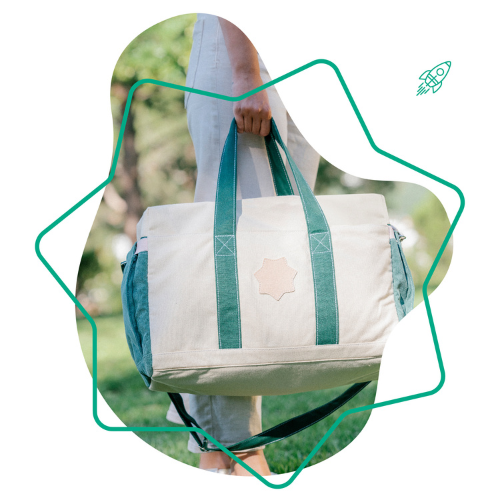 Badabulle - [NOUVEAUTÉ] En mini-sac à langer ou en organisateur de poussette   ? L'Easy Travel Bag sera parfait pour vos balades avec bébé 🍃🍂