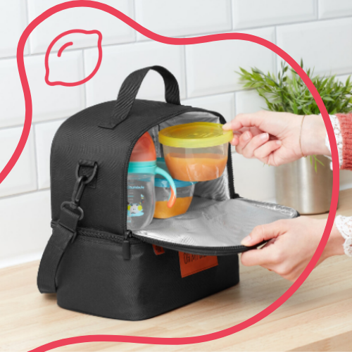 Sac isotherme top bébé badabulle