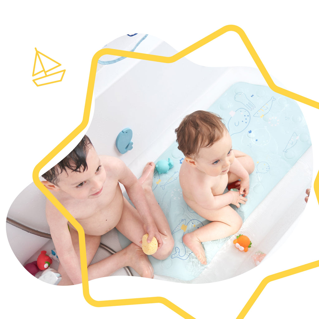 Baignoire bébé pliable avec siège de bain / Baignoire XXL avec thermomètre  pour