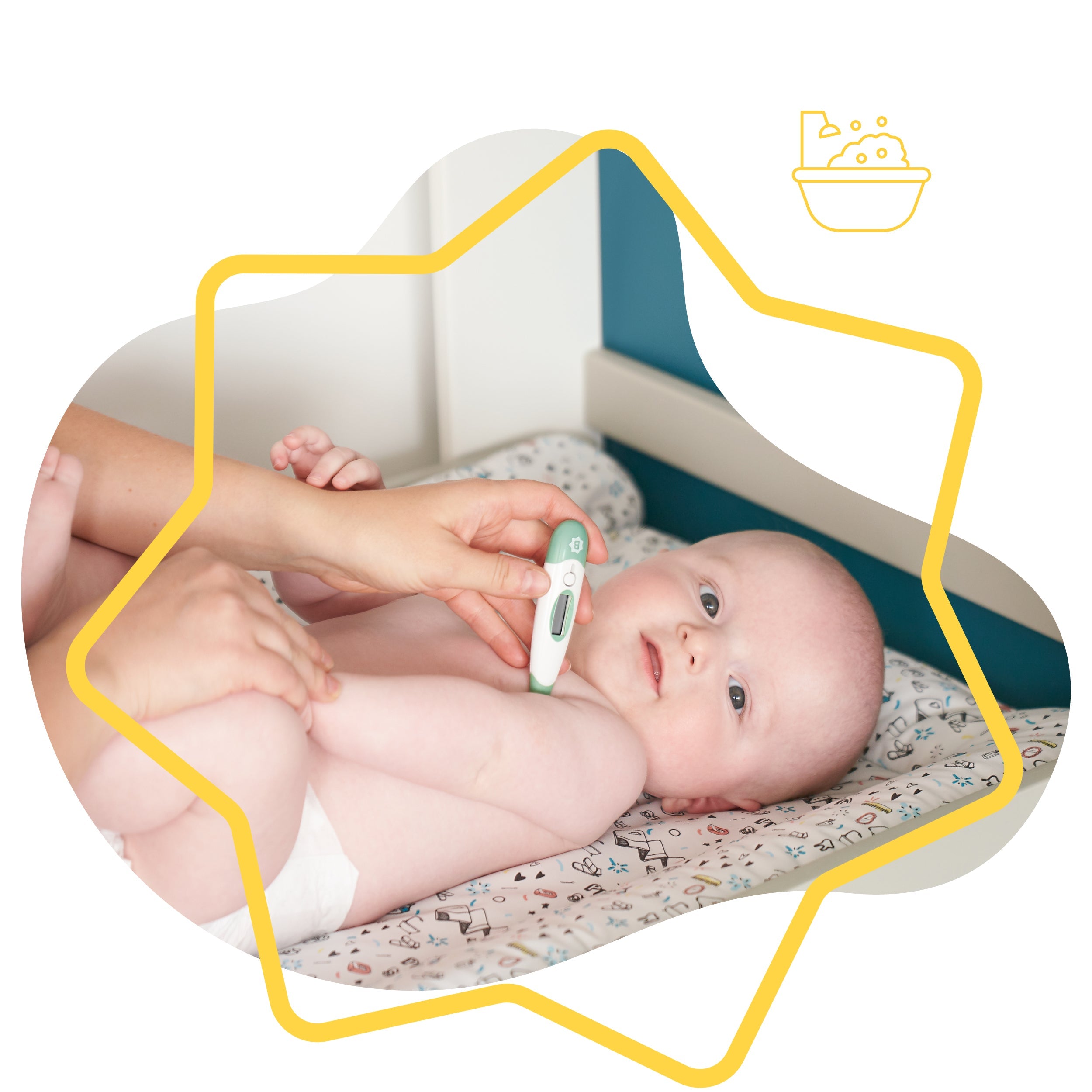 Thermomètre de bain bébé – Fit Super-Humain